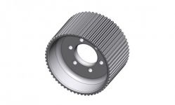 RCD -58 tooth 8mm GT  Center Flange Pulley  for Offset